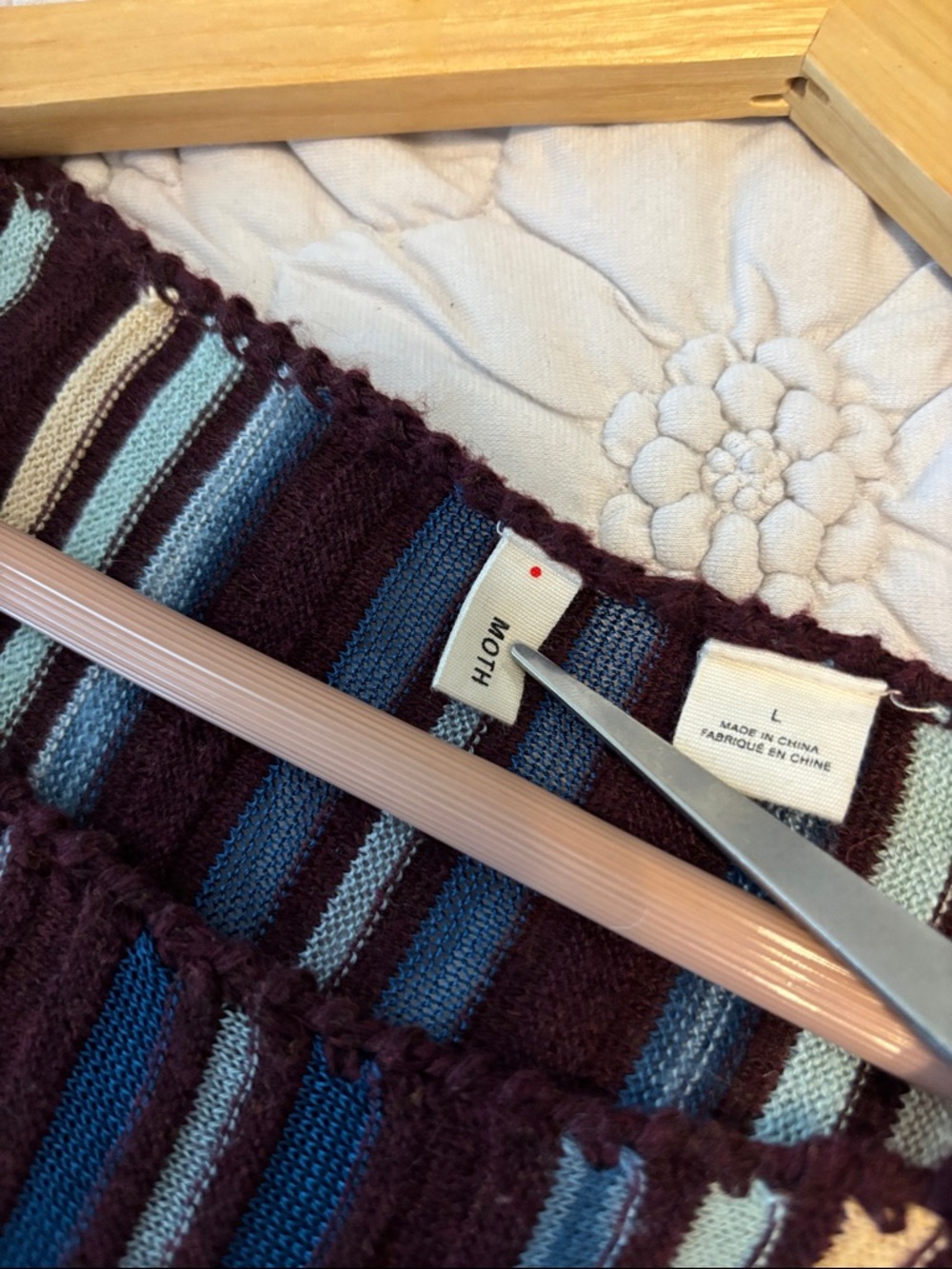 Anthropologie Moth Striped Sweater Dress - Picture 2 of 11